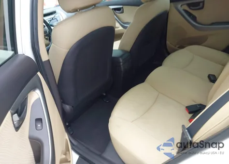 2011 Hyundai Elantra Gls из США, поврежденный, VIN 5NPDH4AE4BH006711